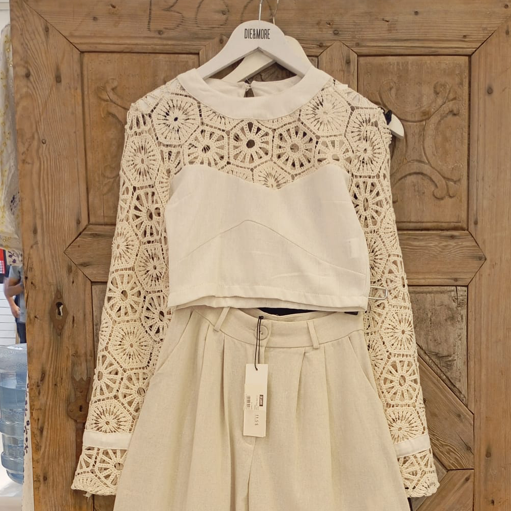 Crochet Top | Long Sleeves