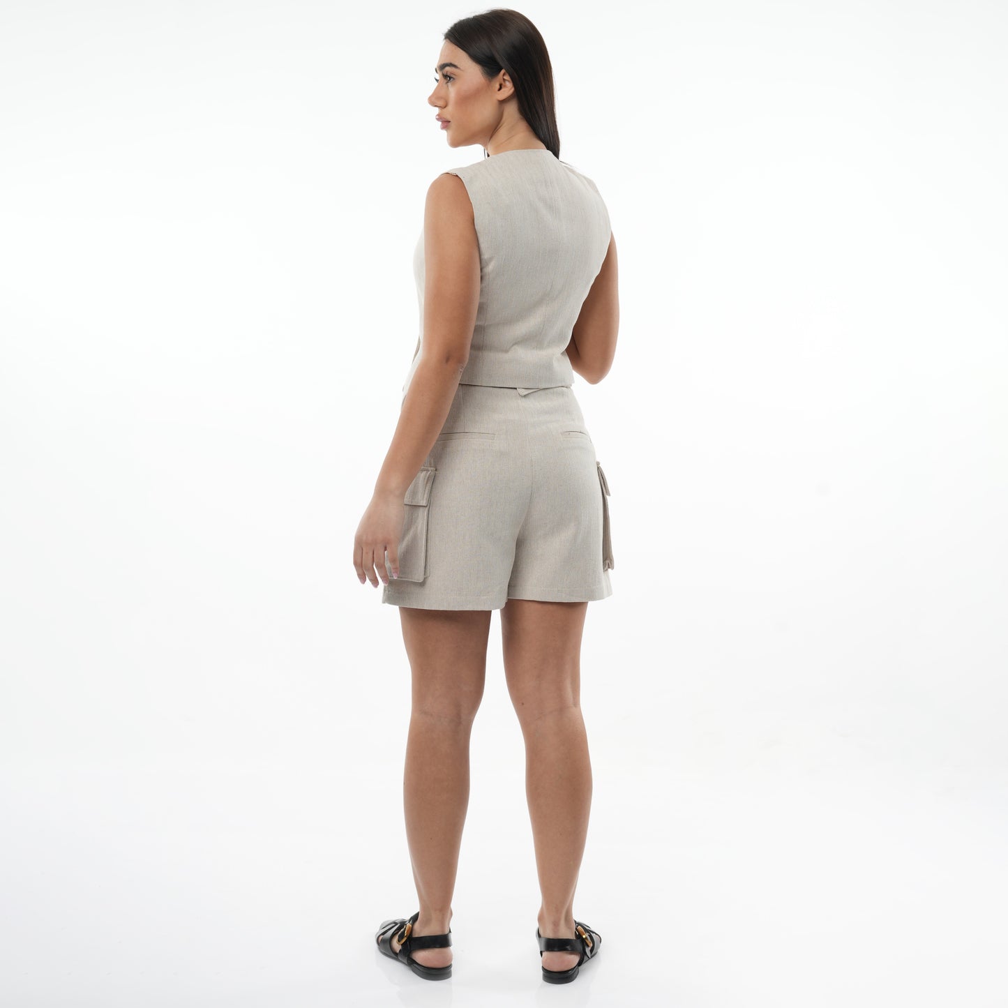 Asymmetrical Vest & Short