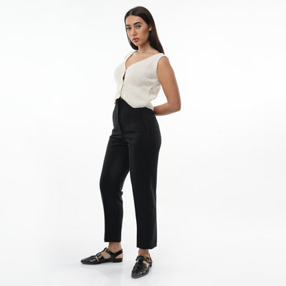 Buttoned Up Knitwear Vest
