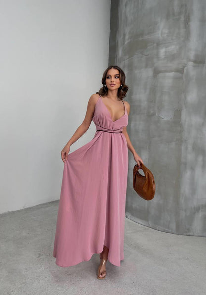 Roman Style Maxi Dress KoiKoy Roman Style Maxi Dress KoiKoy