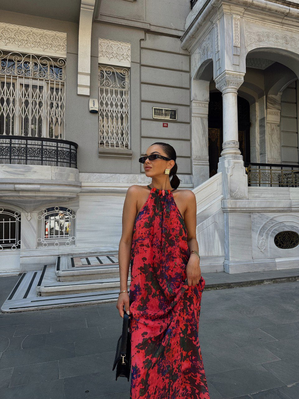 Red me Maxi Dress
