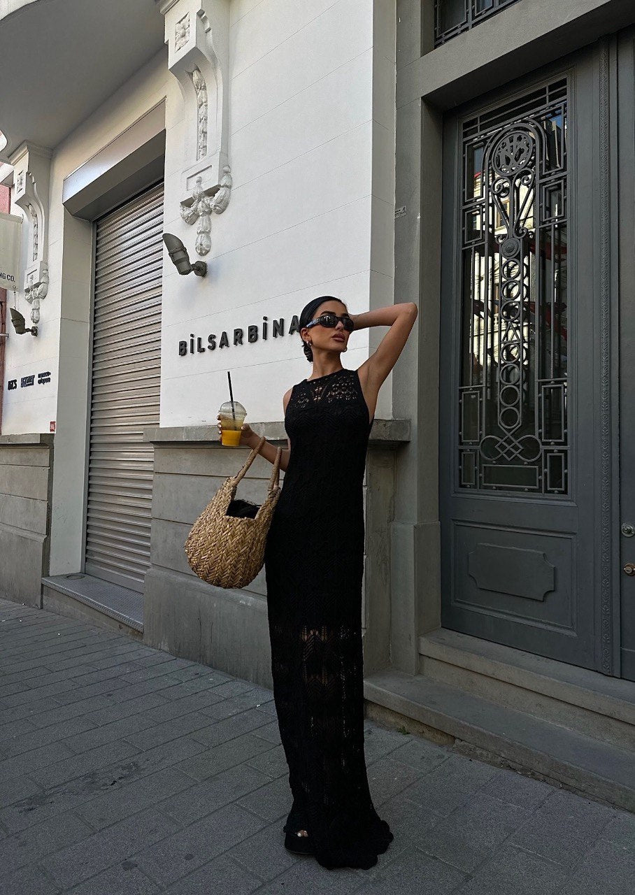 Knitwear Maxi Dress | 2 Colors