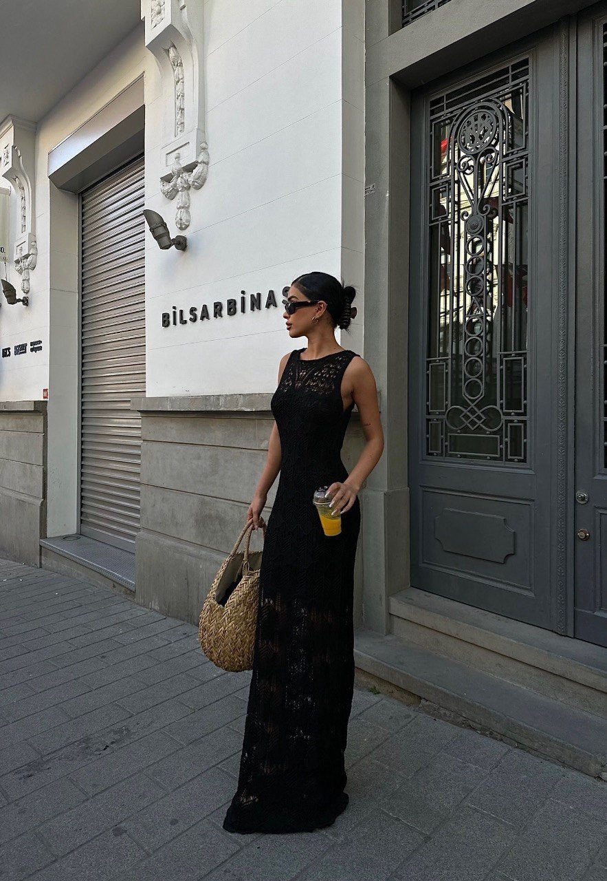 Knitwear Maxi Dress | 2 Colors