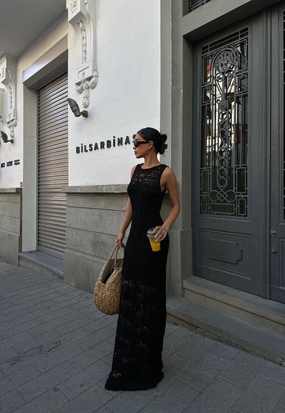 Knitwear Maxi Dress | 2 Colors