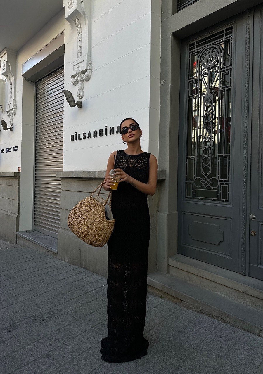 Knitwear Maxi Dress | 2 Colors
