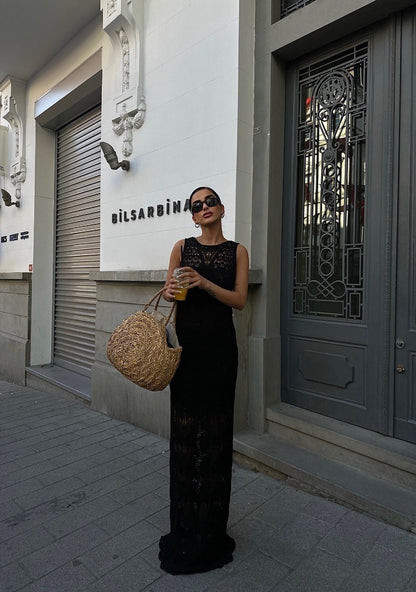 Knitwear Maxi Dress | 2 Colors