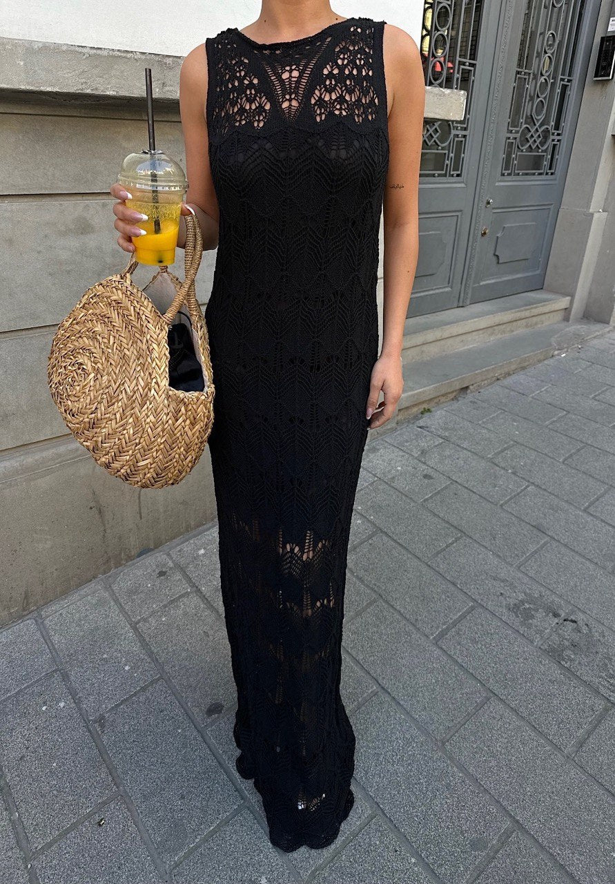 Knitwear Maxi Dress | 2 Colors