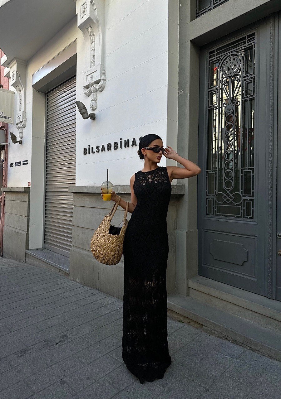 Knitwear Maxi Dress | 2 Colors