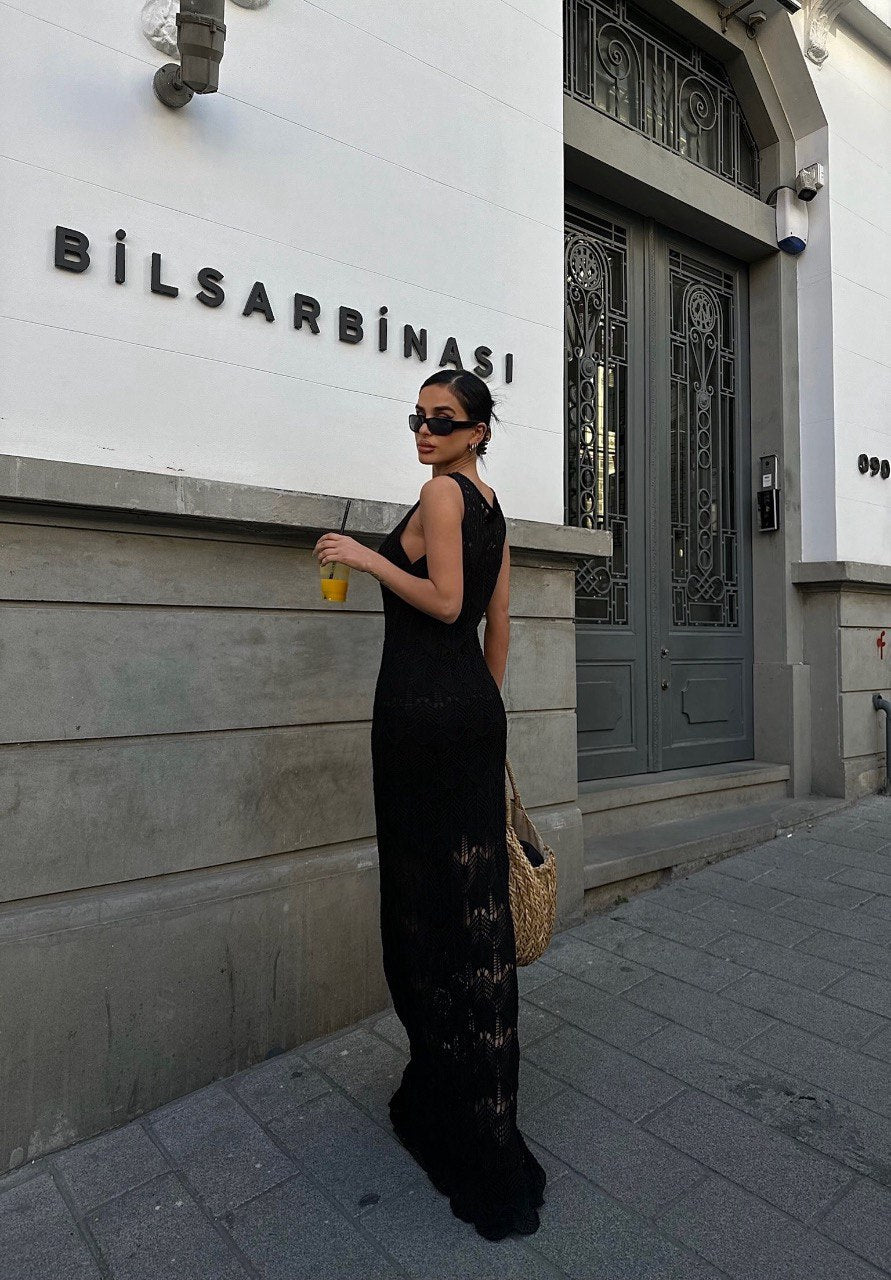 Knitwear Maxi Dress | 2 Colors