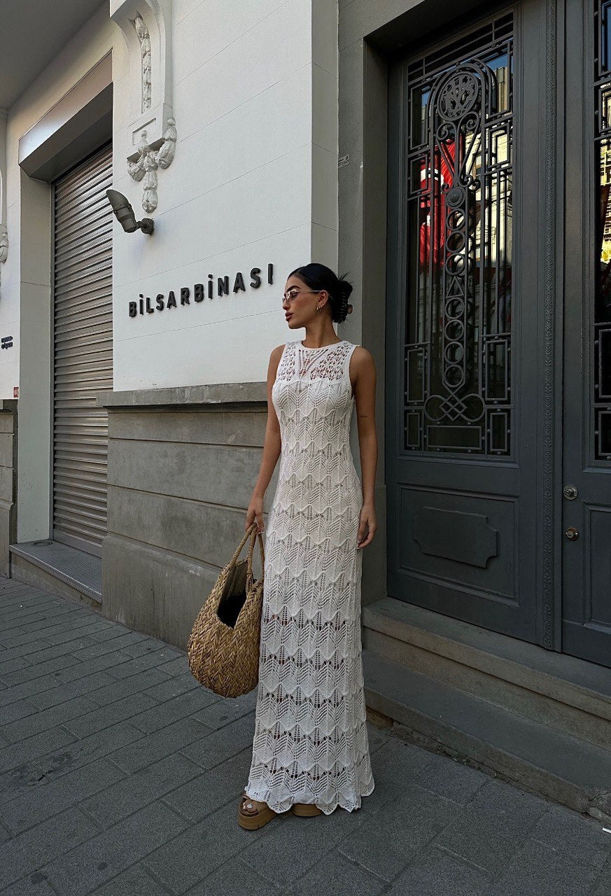 Knitwear Maxi Dress | 2 Colors