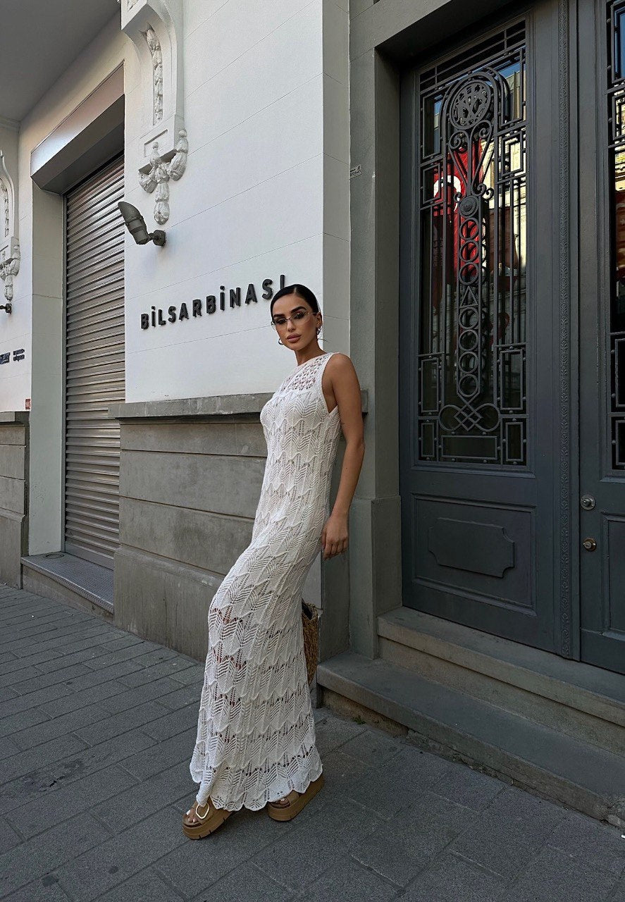 Knitwear Maxi Dress | 2 Colors