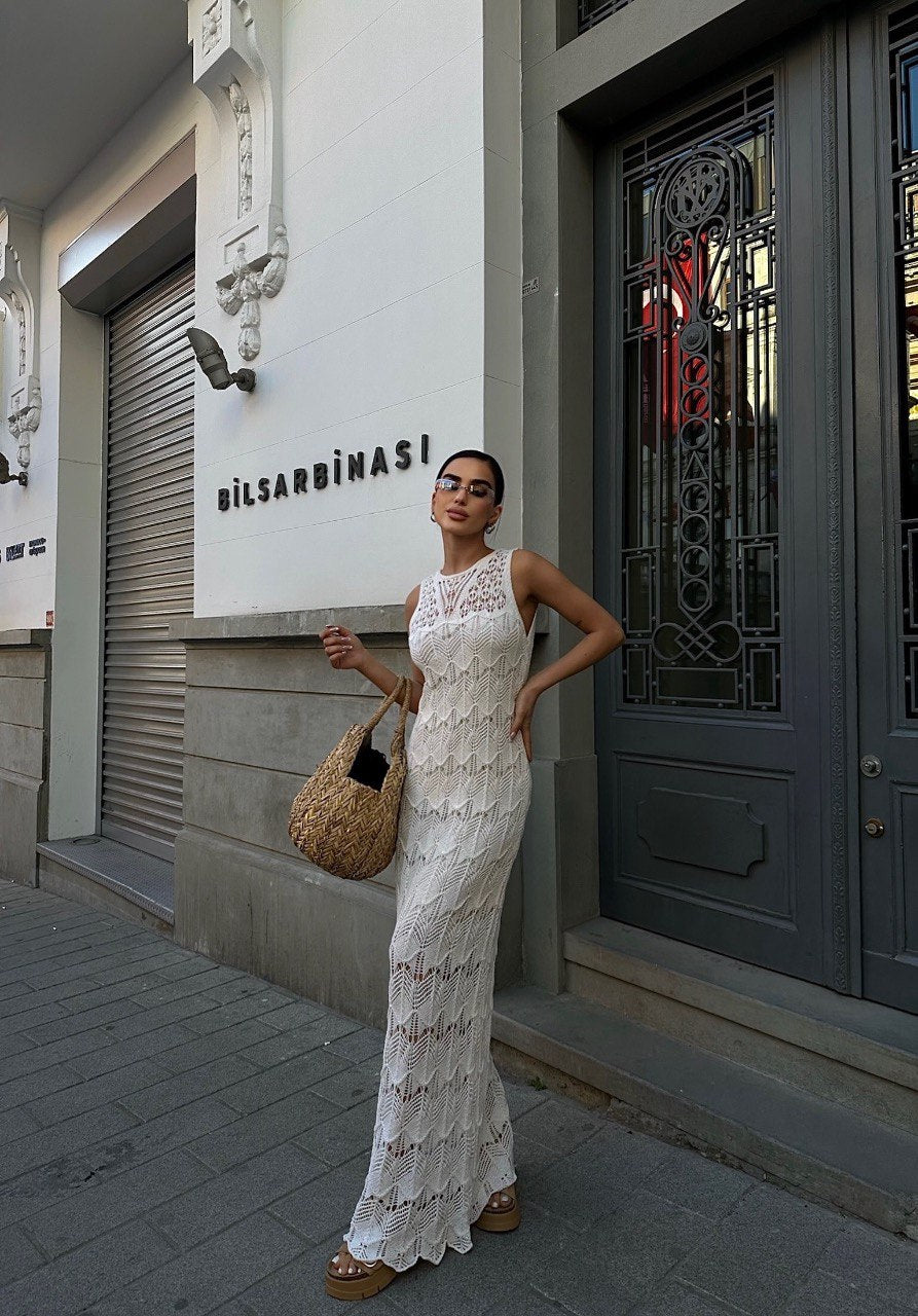 Knitwear Maxi Dress | 2 Colors