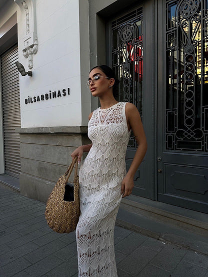 Knitwear Maxi Dress | 2 Colors