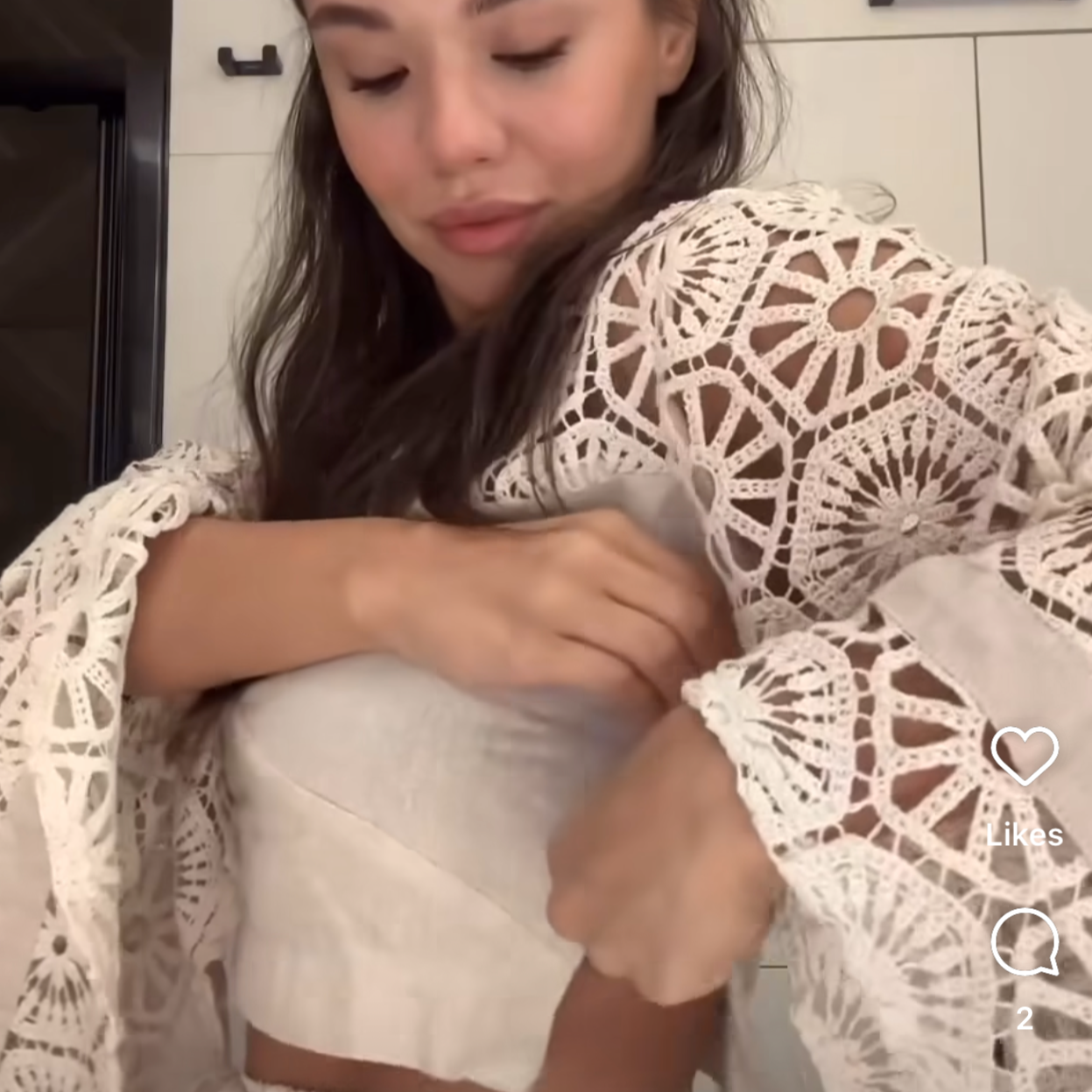 Crochet Top | Long Sleeves