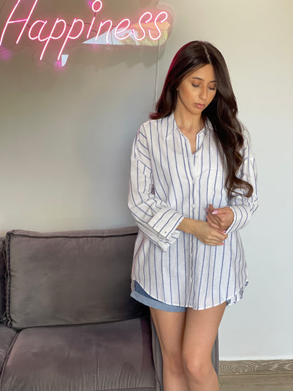 Oversized Cotton Shirt