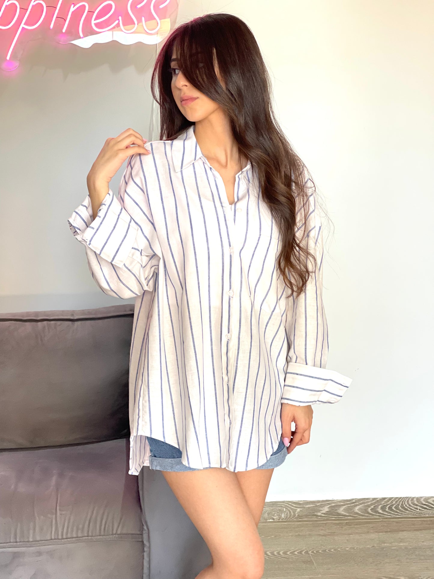 Oversized Cotton Shirt