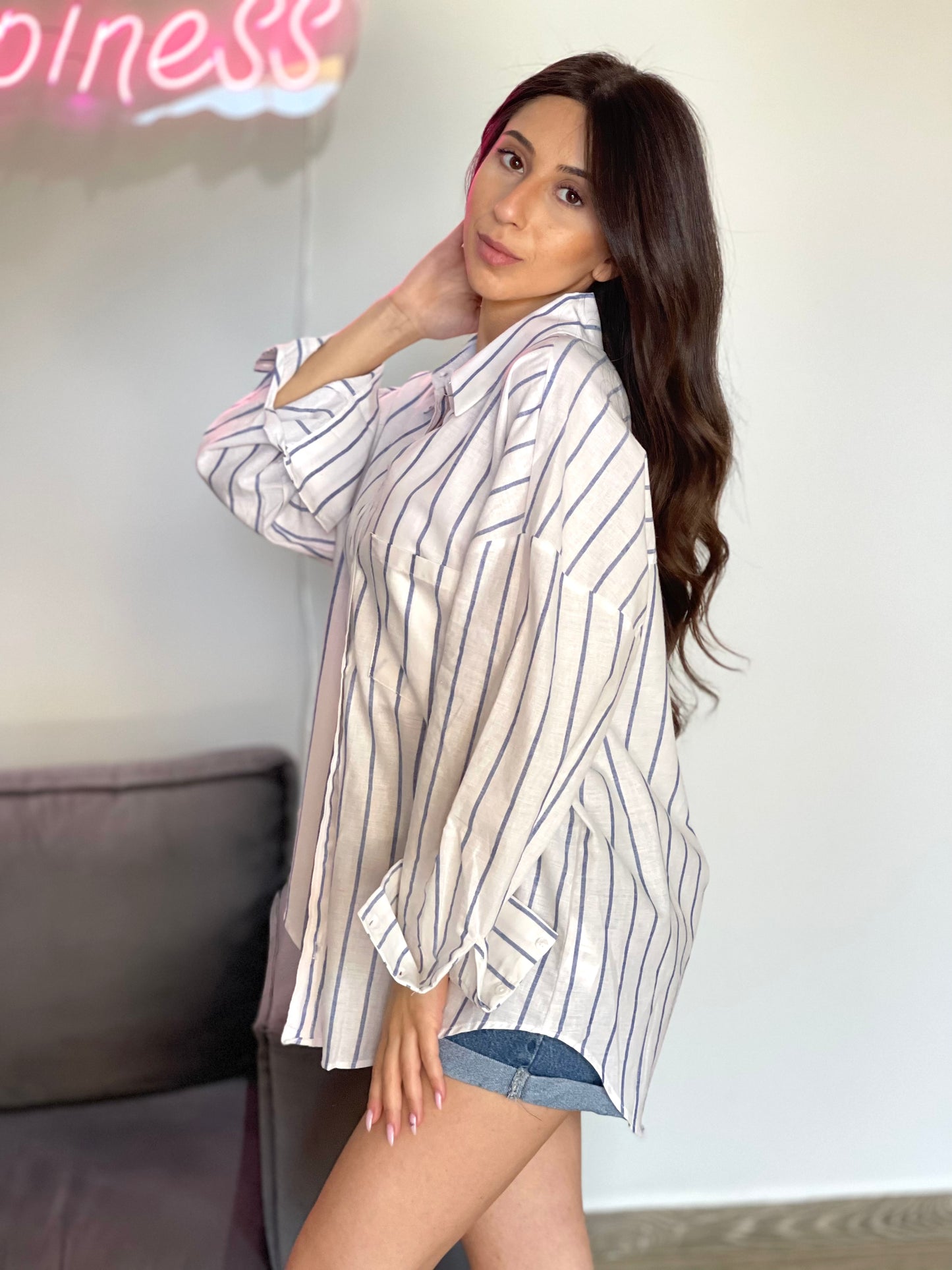 Oversized Cotton Shirt